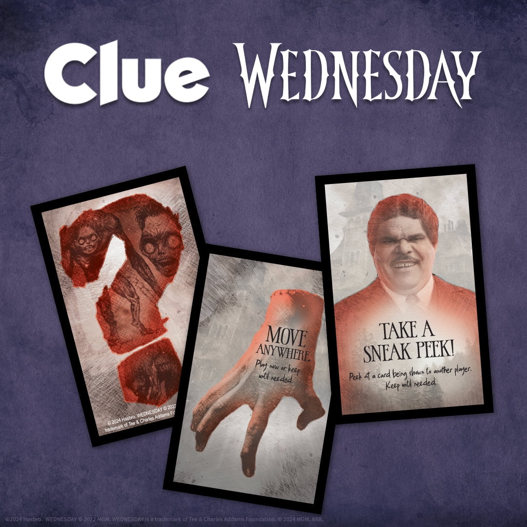 Clue® Wednesday Board Game, by USAopoly
