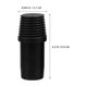 thumbnail image 2 of Raindrops 3Ud Adaptador De Mango Con Rosca Alemana Negro Para Poste Extensor Compatible Con Accesorios Variados, 2 of 8