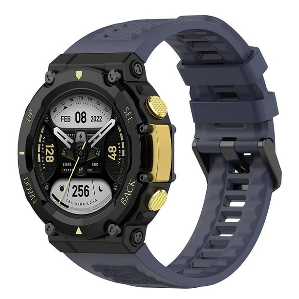 Correa de silicona Correa Reloj inteligente Accesorios Correa de reloj para Amazfit T-Rex 2 A2169 Tmvgtek Para estrenar