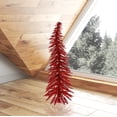 thumbnail image 3 of Vickerman Artificial Christmas Tree 30" x 17" Red Whimsical LED 35 Red Lights 90 Tips, 3 of 3
