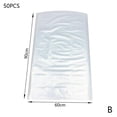 thumbnail image 1 of Funda de plástico transparente para ropa, funda protectora para ropa de tintorería, bolsa para ropa de vestir P2T3, 1 of 8