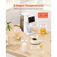 thumbnail image 3 of VEVOR Countertop Instant Hot Water Dispenser with 6 Temps 7 Volumes 101oz Tank, 3 of 9