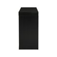 thumbnail image 5 of EUROCO Modern Console Table,59.6" Wood Entryway Table with Storage,Narrow Long Sofa Table Behind Couch Table for Living Room,Foyer, Hallway,Black, 5 of 7