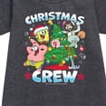 thumbnail image 2 of SpongeBob SquarePants - Christmas Crew - Toddler And Youth Girls Fleece Dress, 2 of 5