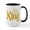 White/Black Inside, variant on CafePress - King Gold Large Mug - 15 oz Ceramic Large White Nolvety Mug
