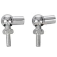 thumbnail image 4 of 6mm Male Female Thread L Shaped Ball Joint Rod End Bearings 8Pcs,8 x Pneumatic rod joint,Silver, 4 of 8