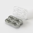 thumbnail image 1 of Molde for cubitos de hielo en forma de oso tumbado con tapa, bandeja de hielo de silicona for cubitos congelados caseros, 1 of 2