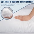 thumbnail image 3 of Almohadas para Cama Piwaal Paquete de 2 Tamaño Estándar Alternativa de Plumas, 3 of 7