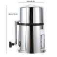 thumbnail image 2 of AMERTEER Ice Crusher Set  Manual Ice Crusher Commercial Household Portable Shaved Ice Crusher with Stainless Steel Blade, 2 of 9