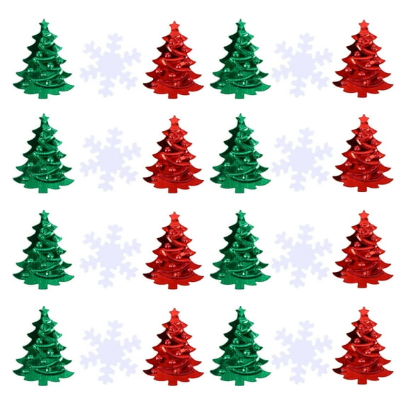 Raindrops Glitter Christmas Confetti Plastic Assorted Color for Festive Party Decor