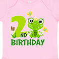 thumbnail image 4 of Inktastic 2nd Birthday Princess Frog Girls Baby Bodysuit, 4 of 5