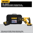 thumbnail image 2 of Sierra recíproca DEWALT DCS367P1, 20 V MAX XR, 5 Ah, inalámbrica, 2 of 7