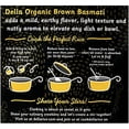 thumbnail image 5 of Della Rice Organic Basmati Brown Rice 10lb Bag, 5 of 5