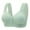 Green, variant on Loopsun Womens Bras Plus Size, Bras for Women, Women's Solid Front Buckle Large Cup Underwear Nursing Bra Beige XXXL
