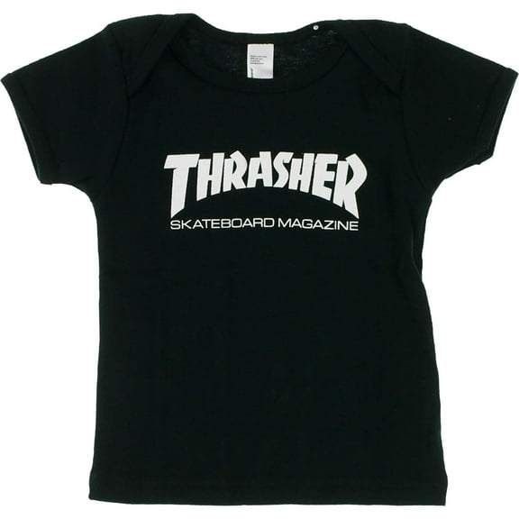 Thrasher Magazine Logo Infant Size 12-18 Months Black/White