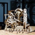 thumbnail image 3 of Marble Run 3D Wooden Puzzle Roller Coaster Mechanical Model Self Craft Deco Education Gift, 3 of 8