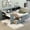 Gray#8AAE-1, variant on Bed Frames Wood Full Size Platform Bed with Storage Shelves, Drawers, Charging Station and Upholstered Headboard, Gray,Storage Beds Frames