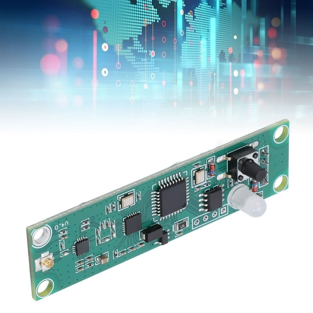 Module Émetteur-Récepteur PCB, 2.4G 7 Groupes de Réglages de Code ID pour Lumière de Scène Module Émetteur-Récepteur PCB Auto Fréquence pour Contrôle de Lumière de Scène