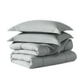 thumbnail image 3 of American Home Collection Comforter Set - Extra Soft Microfiber - 3 Piece Comforter and Pillow Shams Set - Full/Queen, Grey, 3 of 8