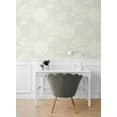 thumbnail image 2 of NextWall Pearl Lotus Garden Floral Peel and Stick Wallpaper - 20.9 in. W x 18 ft. L Roll, 2 of 7