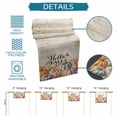 thumbnail image 7 of Table Runners 120 Inches Long Dress Scarves, Thanksgiving Farmhouse Coffee/Dining/Kitchen Table Runner for Living Room, Pink Orange Blue Fall Pumpkin Fruit Butterfly 13x120 Inch, 7 of 7