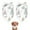 Princess Castle Flower, variant on Dog Bandana 2 Pack,Princess Castle Flower Pattern Bandanas for Dogs,Cat Bandana,Small/ Large Dog Bandana 2 Size,Dog Bandanas