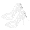 thumbnail image 5 of Worgeous 6 pcs  Mini Princess Shoe Christmas Tree Ornaments High Heel Shaped Shatterproof Baubles Christmas Tree Decoration for Xmas Tree Decorations, 5 of 8