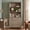 Wash Gray, variant on Farmhouse 5 Tier Bookcase With 3 Drawers, Wash Gray, 33.9" W