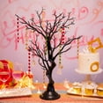 Small Artificial Tree For Table Centerpiece Black Fake Trees 1.9Ft Faux