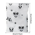 Regular Travel Zipper Bag Cute Panda Model Chopped Model Shop Bags