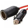 thumbnail image 4 of Car Charging Cigarette Extension Cord,12 V 24 V Cigarette Lighter Extension Cable Plug With 10A Fuse 3.6M Fire Line, 4 of 8