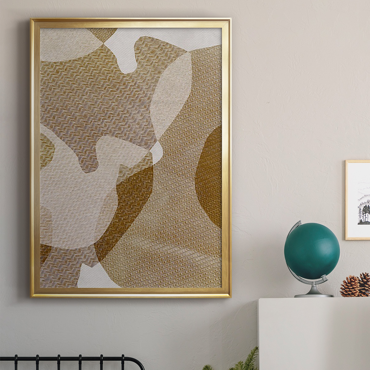 Texture Desert II Premium Framed Print, in Gold, Black, or Silver - Ready to Hang