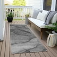 thumbnail image 6 of Addison Rugs Chantille Indoor/Outdoor Transitional Modern Gray Washable Runner Rug, 2'3" x 7'6", 6 of 6