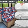 thumbnail image 6 of Uorisanigo RV Dinette Cushions Covers- Tropical Hibiscus Flowers Camper Seat Covers Dinette Booth -Washable Sofa Cushion Cover RV Sofa Protector 1 Backrest & 1 Bench Covers, 6 of 7