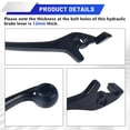 thumbnail image 4 of Lohol 2PCS Right Hydraulic Disc Brake Lever Replacement for Dirt Pit Bike 90cc-125cc Handle 8mm ID Bolt Hole 12mm Thick, 4 of 6