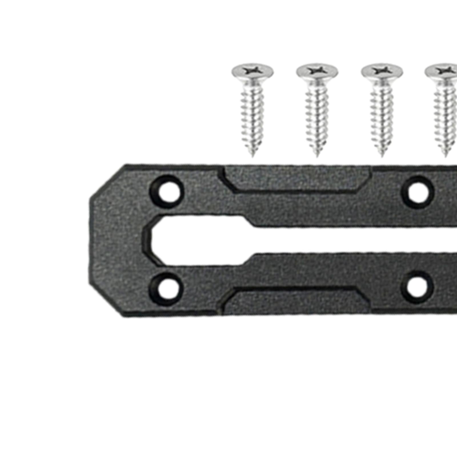 DimyFew 4x Kayak Slide Rail Track Bracket DIY Accessories Replacement Spare Part Practical Mounting Base Rack for Canoe Inflatable Boats
