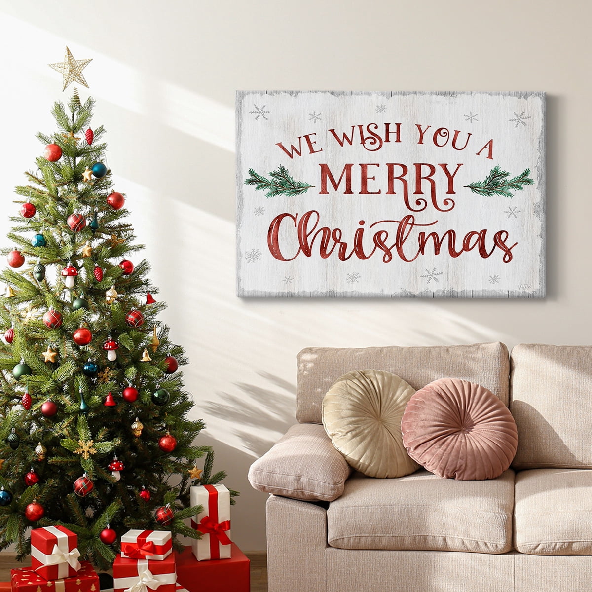 We Wish You- Gallery Wrapped Canvas