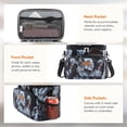 thumbnail image 5 of Lifewit Lunch Box for Men Women Double Deck, Large Insulated Soft Cooler Bag Fabric 12L Flower, 5 of 5