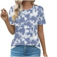 thumbnail image 1 of Tops Cortos para las Mujeres Cuello en V de Moda Casual Manga Corta Primavera Verano Top, Tops de Baile para las Mujeres, 1 of 5