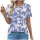 thumbnail image 1 of Tops Cortos para las Mujeres Cuello en V de Moda Casual Manga Corta Primavera Verano Top, Tops de Baile para las Mujeres, 1 of 5
