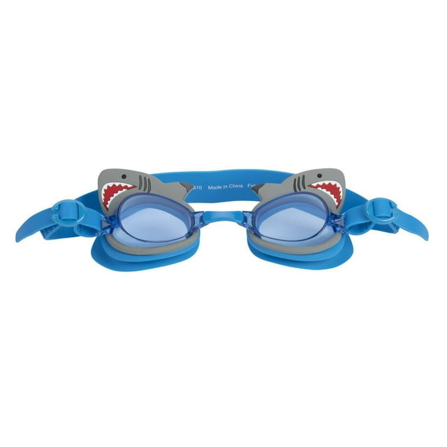Generic Kids Swim Goggles GSG6420 with Shark Design Polycarbonate