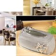 thumbnail image 3 of Auto Tissue Container Durable Plastic Paper Towel Organiser For Seat Back Visors, 3 of 10