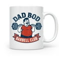 thumbnail image 2 of Dad Bod Club 11 oz Coffee Mug - Coffee Humor White Ceramic Gift, 2 of 7