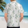 thumbnail image 6 of High Quality Hawaiian Shirts for Men Short Sleeve Aloha Beach Shirt Floral Summer Casual Button Down Shirts Blouses QWTASF, 6 of 7