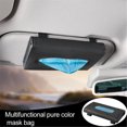 thumbnail image 1 of WREESH Draw type Plastic Storage box for Disposable/Cloth Face Coverings For Car, 1 of 3