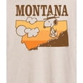 thumbnail image 3 of Peanuts - Snoopy Montana - Women's Oversized Graphic T-Shirt, 3 of 6