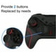 thumbnail image 5 of Controlador de juego inalámbrico Bluetooth Gamepad con giroscopio de 6 ejes Vibración de motor dual Abanopi Azul y rojo / Bluetooth, 5 of 6