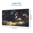 thumbnail image 2 of Pofeuu Sleeping Dragon In Forest Print Mouse Pad,Rubber, Multipurpose Comfortable Waterproof Mousepad Desk Mat for Gamer Office Home, 2 of 8
