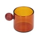 thumbnail image 2 of Glass&nbsp;Coffee&nbsp;Cup, Vintage&nbsp;Style Transparent Stylish Glass&nbsp;Cup Wooden&nbsp;Ball For Home For Coffee ANGGREK Otros, 2 of 8