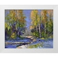 thumbnail image 1 of Chodyukov, Aleksander 32x26 White Modern Wood Framed Museum Art Print Titled - Early Spring colors, 1 of 4